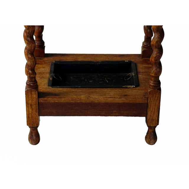 Antique Barley Twist Umbrella Stand For Sale - Image 4 of 8