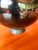 Mid 20th Century Mid Century Modern XL Black Ceramic and Walnut Sphere Table Lamp For Sale - Image 10 of 14