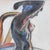 Signed Seated Nude Figure Drawing Charcoal Colored Pencil Gilt Frame For Sale In Tampa - Image 6 of 12