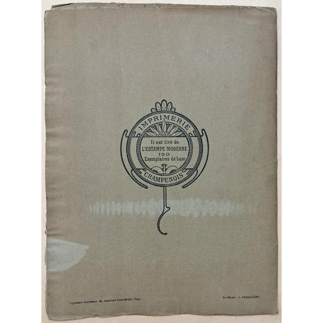 Raphael Collin, Le Départ, 1899, Original Lithograph For Sale - Image 9 of 10