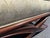 Vintage X-Form Upholstered Ottomans With Nailhead Trim, Pair For Sale - Image 4 of 14