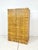 Vintage Woven Caning Wrapped Rattan Tall Dresser For Sale - Image 9 of 12