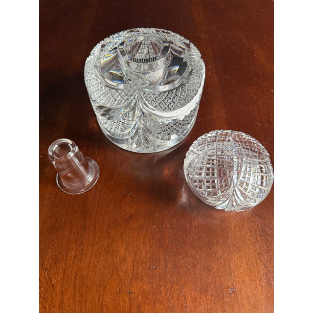 Baccarat Extremely Rare Limited Edition Flaubert Ink Well # 242 of 300 Made. Like New Condition. For Sale In Chicago - Image 6 of 11