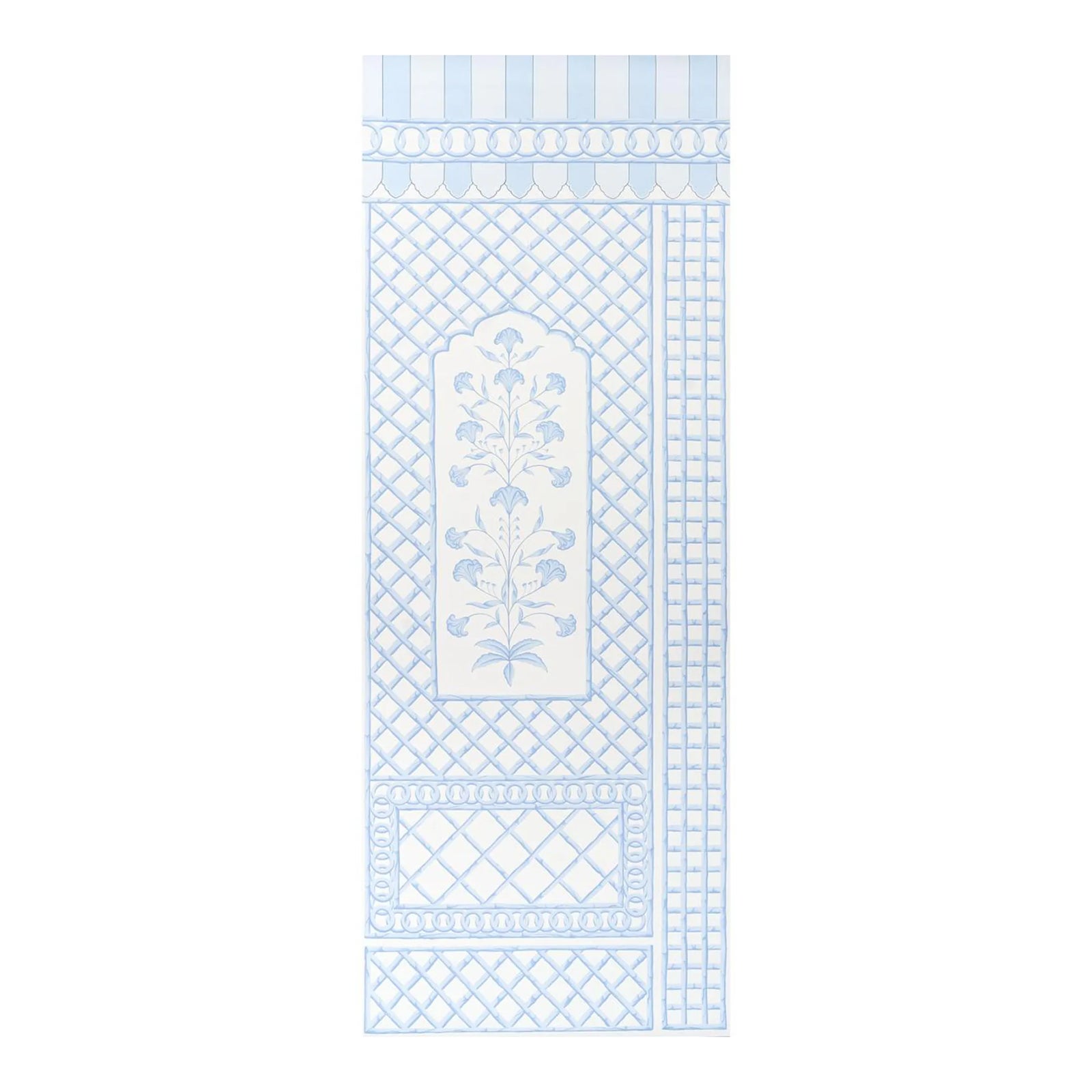 Sample - Schumacher x Marie-Anne Oudejans Bamboo Trellis Panel A in ...