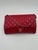 2010s Chanel Red Quilted Leather New Clutch Bag 2013 For Sale - Image 5 of 12