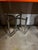 Up for consideration is a beautiful vintage chrome dining table with a geometric glass top. This would look lovely in your...