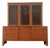 1970s Skovby Danish Modern Illuminated Teak Display & Bar Cabinet / Sideboard by Skovby Møbelfabrik For Sale