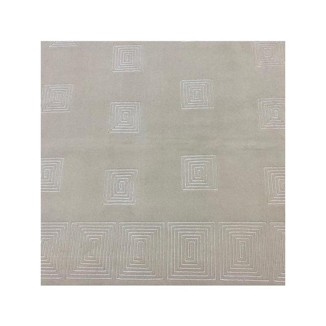 1990s Handwoven Contemporary Area Rug 8x10 For Sale - Image 10 of 11
