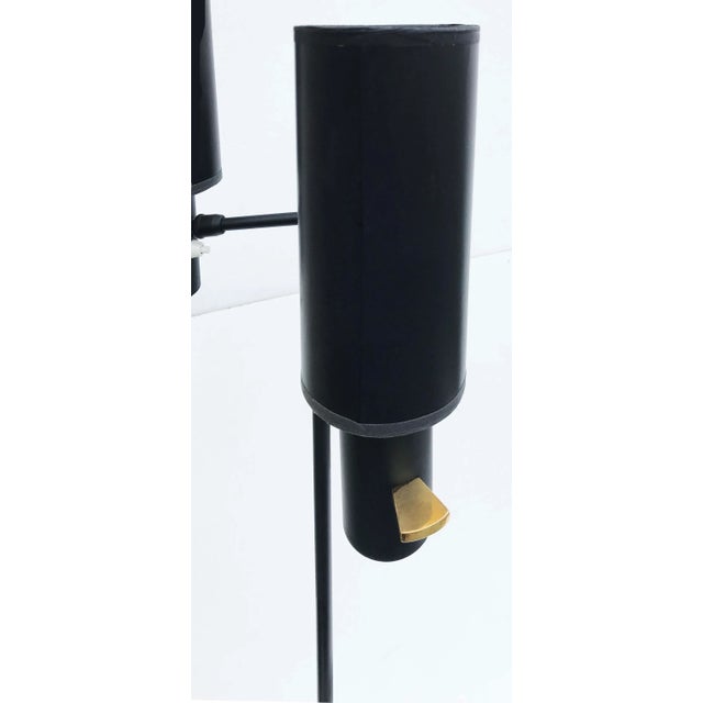 Superb Maison Lunel 3 lights floor lamp. All arms are adjustable. US rewired and in working condition Totally restored and...