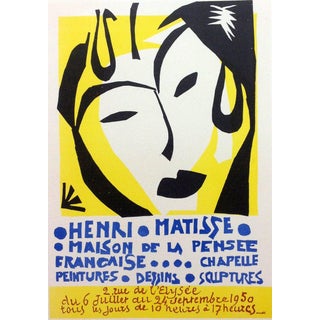 1959 "Maison de la Pensee"Henri Matisse 42, Maison De La Pensee, Art in Posters 1959, Modern Art For Sale