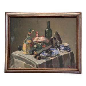 Painting by Mark Farmer "Ballet Shoes"