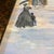 1980s Original Oil Painting Winter Village Church by Lea Topliff Framed For Sale - Image 11 of 12