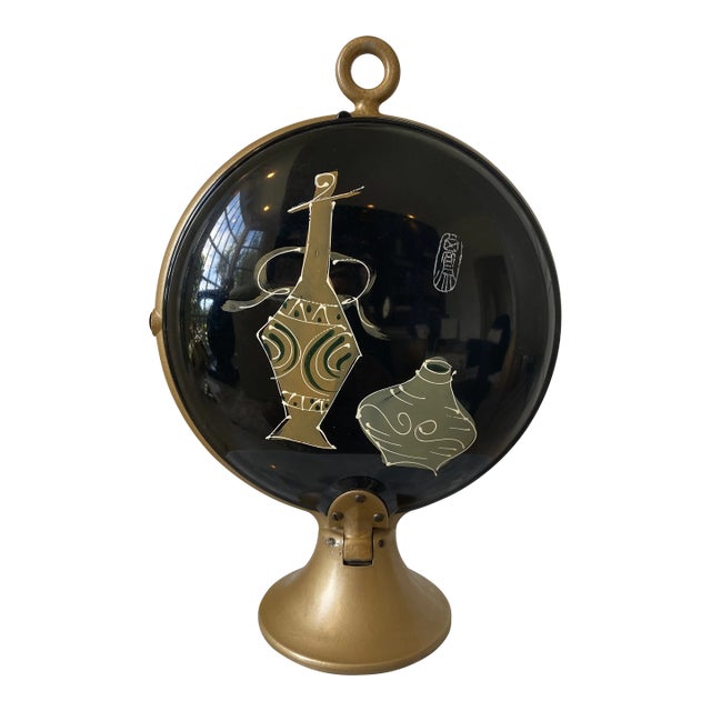 Vintage 1970s Lacquered 3-Level Collapsible Serving Tray - Made in Japan For Sale