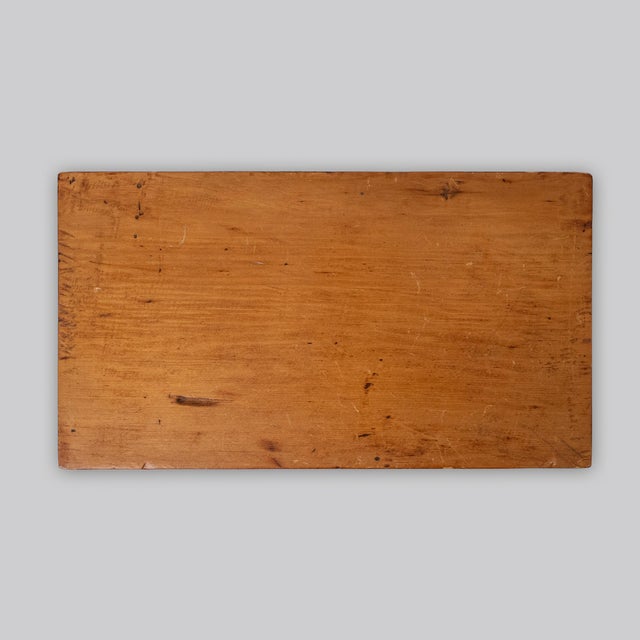 American Mid-19th Century American Cherry Spice Chest With Hand-Cut Dovetail Drawers For Sale - Image 3 of 12