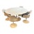 Eero Saarinen for Knoll 50th Anniversary Commemorative Limited Addition Round Tulip Table With 4 Chairs Signed With Commemorative Plaque For Sale