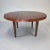 Large round coffee table, Danish design from the 1960s, branded CFC SILKEBORG. Veneered top and solid wood legs. Excellent...