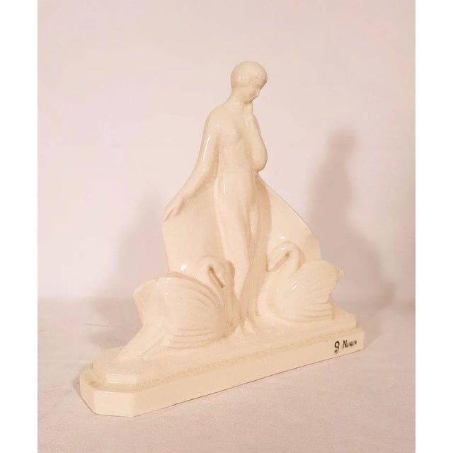 Ivory G Ninin Ceramic Sculpture For Sale - Image 8 of 12