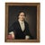 Portrait of Friedericke Dreysel, 19th Century, Oil Painting on Panel, Framed For Sale - Image 15 of 15