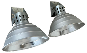 Modernist No. 1 Fotostudio Lights attributed to Zeiss Ikon, Germany, 1970s, Set of 2