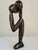Vintage Mid-Century Modern African Modernist "Thinking Man" Statue 9.5" For Sale - Image 4 of 9