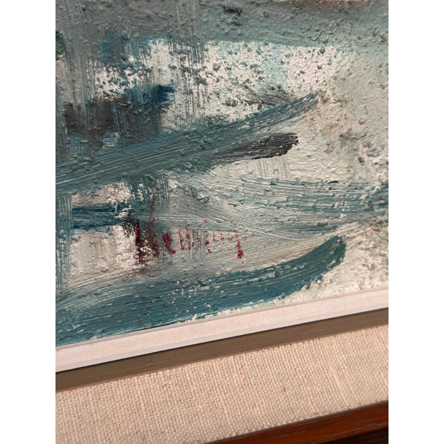 Dag Björn Hellsing, Harbour Motif, 1960s, Oil on Panel, Framed For Sale - Image 4 of 18