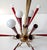 Italian Chandelier in the Manner of Arredoluce, 1950s For Sale - Image 6 of 9