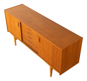 Mid-Century Wood Sideboard, 1960s