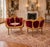 1960 Artisan Louis XVI Burgundy Beech Sofa Set-3 Pc For Sale - Image 15 of 16
