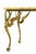 Vintage Marble Dining Table with Brass Swan Legs, Italy, 1960s For Sale - Image 4 of 8