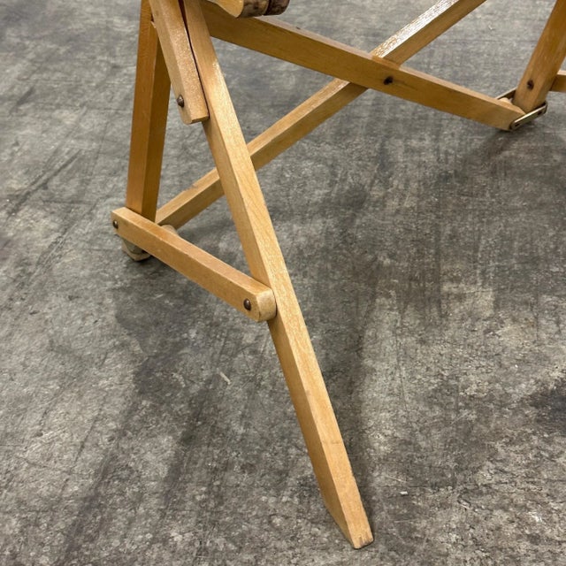 1960s Praia Folding Chair Attributed to Pier Giacomo Castiglioni for Gavina For Sale - Image 10 of 10