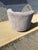 Gray Art Deco, Mid-Century Modern Channeled Back Swivel Chair, Fresh Upholstery For Sale - Image 8 of 10