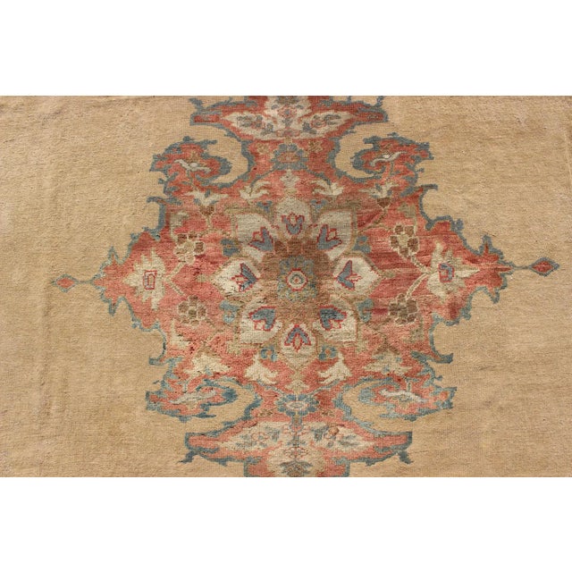 Keivan Woven Arts, E-0702, Ziegler Sultanabad Rug- 9′10″ × 11′5″ For Sale In Atlanta - Image 6 of 11