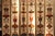 19th Century Italian Six-Panel Painted Wood Folding Screen in Gilt Bronze Frame For Sale - Image 6 of 16