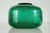 Green Vintage Emerald Pulegoso Vase with Gold Rim by Livio Seguso for Bisazza, 1993 For Sale - Image 8 of 17