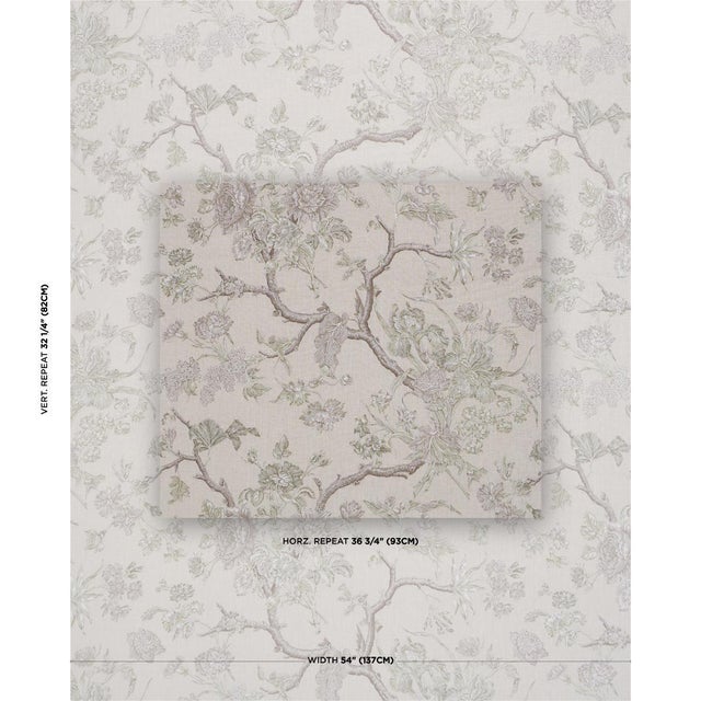 Drawn from an archival document, Inverness Garden is a romantic large-scale floral printed on linen. Brimming with...