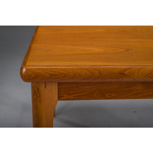 Danish Extendable Dining Table in Teak by Henning Kjærnulf for Vejle Møbelfabrik, 1960s For Sale - Image 6 of 17