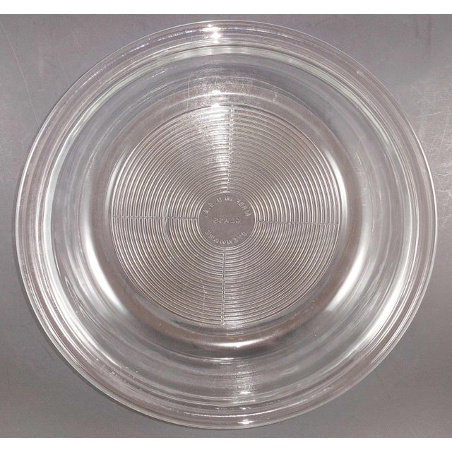 Metal 1950s Fb Rogers Glass Casserole Dish W/ Silver Plated Fish Shaped Holder & Lid For Sale - Image 7 of 7