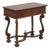 Hickory Chair Continental Mahogany Console Library Table For Sale