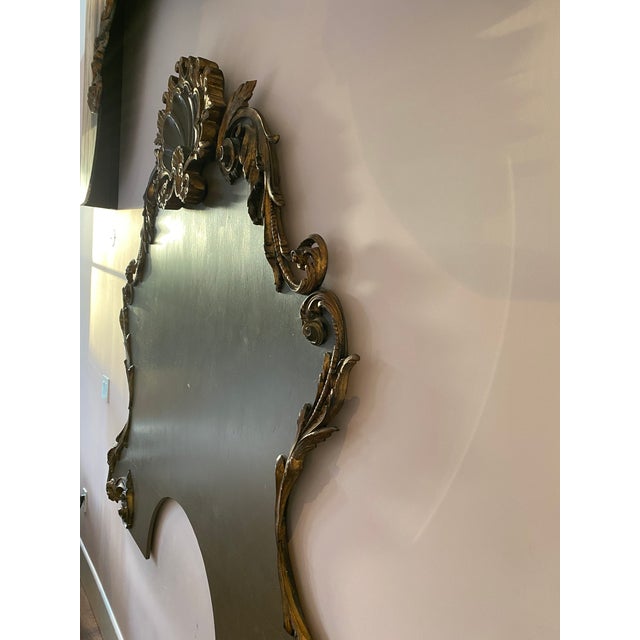 1990s Head Board and French Chateau Crown Bed Canopy For Sale In Los Angeles - Image 6 of 13
