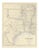 Antique Map of Texas and Louisiana with Indian Territory, 1860 For Sale