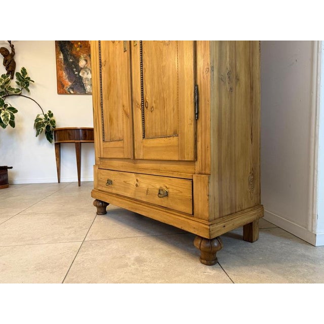Biedermeier Farmhouse Cabinet or Wardrobe For Sale - Image 10 of 13