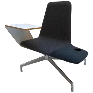 Haworth Modern Harbor Work Lounge Chair With Tablet