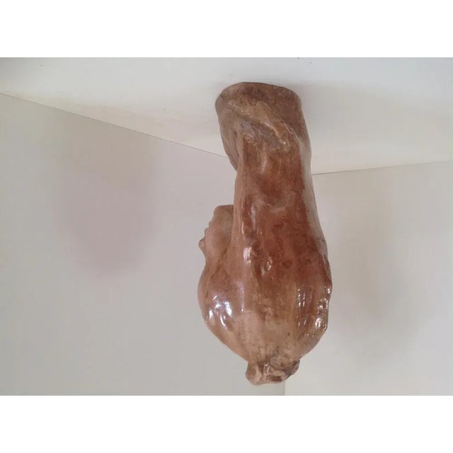 Ceramic Head of Girl, 1960s, Ceramic For Sale - Image 7 of 9