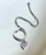 Contemporary Vintage Tiffany & Co. Sterling Silver Heart on Heart Pendant Necklace 1990s For Sale - Image 3 of 14