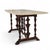 Antique White Antique Oval Marble-Top Dining Table With Turned Wood Base For Sale - Image 8 of 18