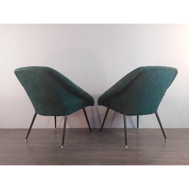 Metal Set of Vintage Polish Chairs, 1970s For Sale - Image 7 of 18