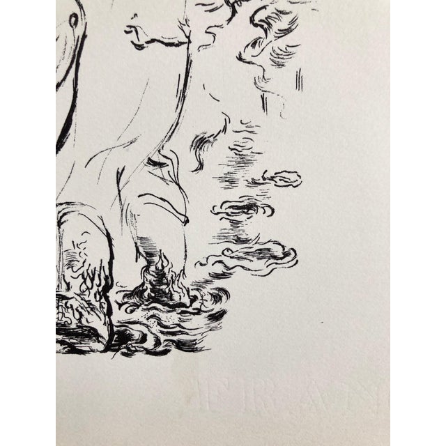 Hand lithography on BFK Rives French hand moulded paper Style: German New Objectivity (Neue Sachlichkeit) According to the...