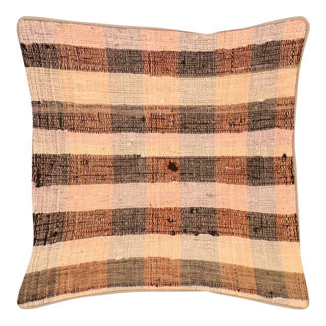 1960s Turkish Rag Pillow For Sale