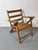 Mid-Century Wooden Foldable Children's Chair, 1950s For Sale - Image 6 of 11