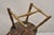 Antique French Country Colonial Chestnut Oak Wood Small Bowed Windsor Arm Chair For Sale - Image 10 of 12
